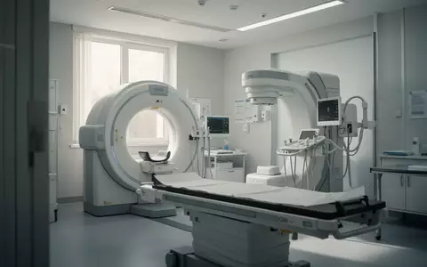 Moderner, steriler Untersuchungsraum in einer medizinischen Forschungseinrichtung mit hochwertiger diagnostischer Technik. - Foto: über boerse-global.de