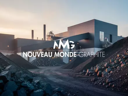 Moderne industrielle Anlage zur Graphitverarbeitung in einer sauberen, professionellen Umgebung bei Sonnenaufgang. - Foto: über boerse-global.de