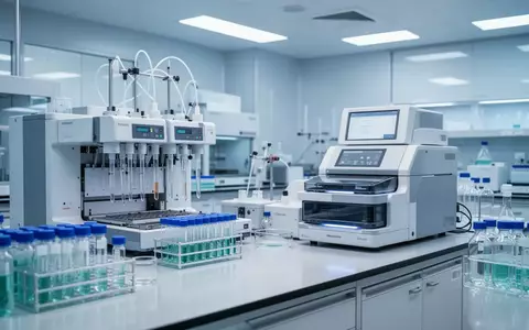 Moderne, sterile Laborumgebung mit wissenschaftlicher Analyseausrüstung für die molekularbiologische Diagnostik. - Foto: über boerse-global.de