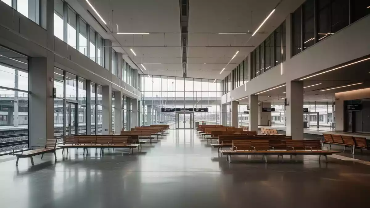 Deutsche Bahn eröffnet neuen Wartebereich im Berliner Hauptbahnhof