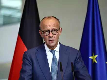 Entlastung für Merz nach wochenlangem Druck durch eine Erklärung der Ministerpräsidenten - Foto: Christoph Soeder/dpa