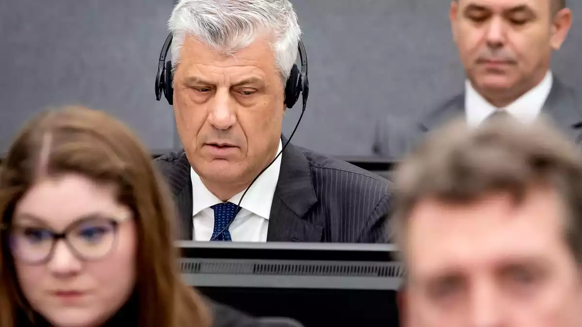 Hashim Thaci wurde zu einer langen Haftstrafe verurteilt. (Archivbild) - Bild: Koen van Weel/Pool ANP/AP/dpa