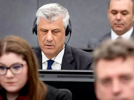 Hashim Thaci wurde zu einer langen Haftstrafe verurteilt. (Archivbild) - Foto: Koen van Weel/Pool ANP/AP/dpa