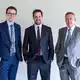Felix Fischer (links), Stephan Herrmann (Mitte) und Hartmut Spliethoff (rechts) forschen an einem reversiblen Brennstoffzellenkraftwerk. (Handout) - Bild: Ansgar Pudenz/Deutscher Zukunftspreis/dpa