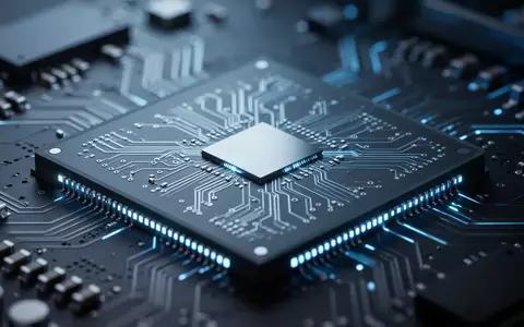 Ein moderner Computer-Chip auf einer Leiterplatte in einer technologisch sauberen Umgebung. - Foto: über boerse-global.de