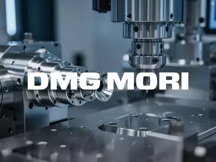 Abstrakte Nahaufnahme einer hochmodernen industriellen Fertigungsumgebung mit präzisen metallischen Maschinenkomponenten. - Foto: über boerse-global.de