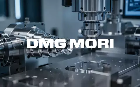 Abstrakte Nahaufnahme einer hochmodernen industriellen Fertigungsumgebung mit präzisen metallischen Maschinenkomponenten. - Foto: über boerse-global.de