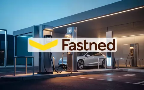 Moderne Ladestation für Elektrofahrzeuge bei Dämmerung mit atmosphärischer Beleuchtung. - Foto: über boerse-global.de