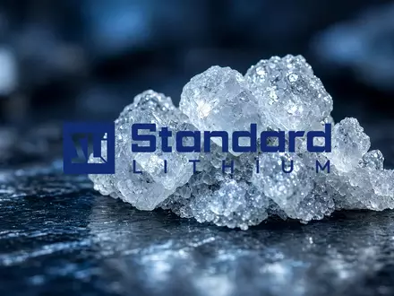 Kristalline Lithium-Mineralien auf einem dunklen, industriellen Untergrund als Symbol für Rohstoffvorkommen. - Foto: über boerse-global.de