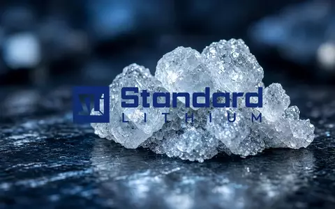 Kristalline Lithium-Mineralien auf einem dunklen, industriellen Untergrund als Symbol für Rohstoffvorkommen. - Foto: über boerse-global.de