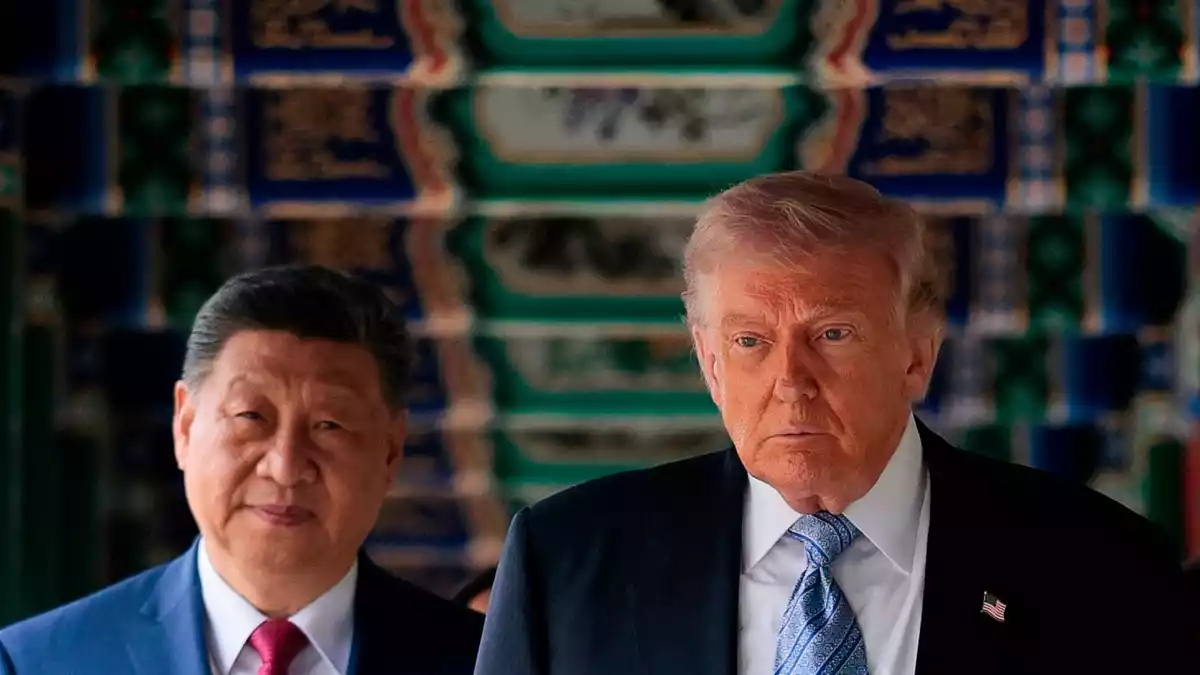 Trump hat Xi nach Washington eingeladen (Archivbild).  - Bild: Evan Vucci/Pool Reuters/AP/dpa