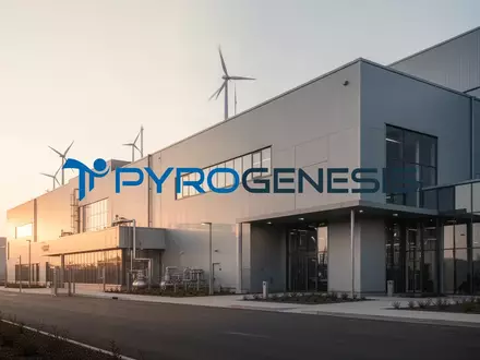 Moderne Industrieanlage bei Sonnenuntergang als Symbol für nachhaltige Rohstoffverarbeitung und Energiewende. - Foto: über boerse-global.de