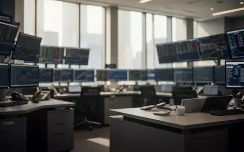 Leerer Handelsraum der Tokioter Börse mit natürlichem Lichteinfall und unscharfen Monitoren im Hintergrund. - Foto: über boerse-global.de