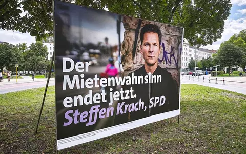 Wahlplakate mit Steffen Krach (Archiv) - Foto: via dts Nachrichtenagentur