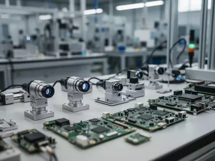 Präzisionsoptik und elektronische Komponenten in einer modernen Fertigungsumgebung. - Foto: über boerse-global.de