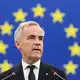 Reiste als Ehrengast zur ersten Plenartagung des Europäischen Parlaments nach der Sommerpause: Kanadas Premierminister Mark Carney. - Bild: Pascal Bastien/AP/dpa