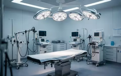 Ein moderner, steriler Behandlungsraum in einer gastroenterologischen Klinik mit professioneller medizinischer Ausstattung. - Foto: über boerse-global.de