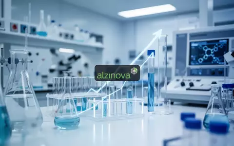 Abstrakte Darstellung von biotechnologischer Forschung und Kapitalinvestitionen in einem modernen Labor. - Foto: über boerse-global.de
