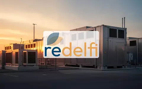 Moderne industrielle Batteriespeicheranlage bei Sonnenuntergang als Symbol für erneuerbare Energien. - Foto: über boerse-global.de