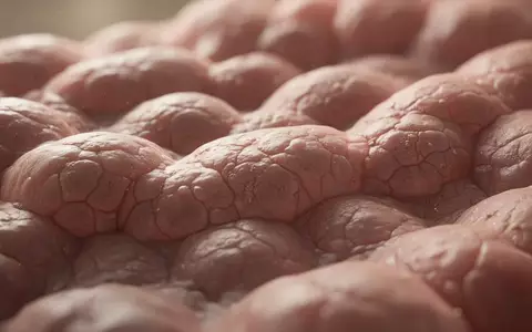 Nahaufnahme einer organischen, zellulären Gewebestruktur zur Veranschaulichung der Darmgesundheit. - Foto: über boerse-global.de