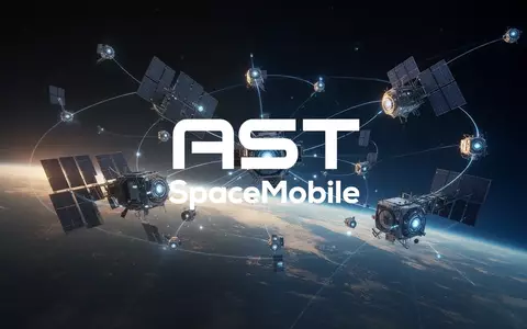 Futuristische Satellitenkonstellation im Erdorbit bei atmosphärischer Beleuchtung. - Foto: über boerse-global.de