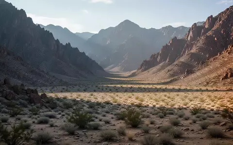 Weite, unberührte Berglandschaft im amerikanischen Westen mit karger Vegetation unter natürlichem Tageslicht. - Foto: über boerse-global.de