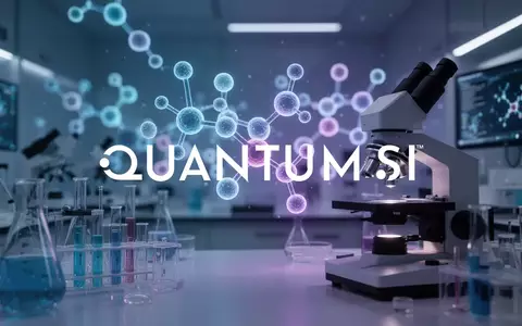 Abstrakte Darstellung moderner Biotechnologie und wissenschaftlicher Präzision in einer Laborumgebung. - Foto: über boerse-global.de
