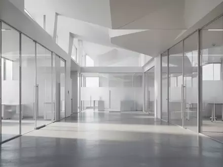 Ein minimalistisches, modernes Forschungsgebäude mit klaren architektonischen Linien und hellem, natürlichem Tageslicht. - Foto: über boerse-global.de