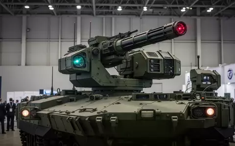 Ein hochmodernes Laserwaffensystem von Electro Optic Systems präsentiert auf einer Fachmesse. - Foto: über boerse-global.de