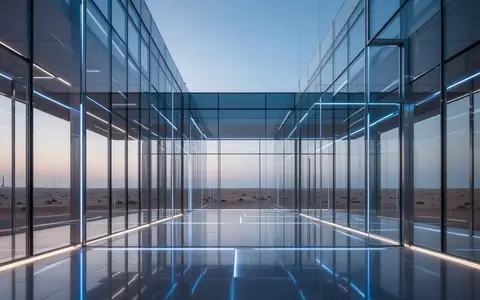 Moderne Glas- und Stahlarchitektur in Dubai in der Dämmerung, die eine digitale Sicherheitsinfrastruktur symbolisiert. - Foto: über boerse-global.de