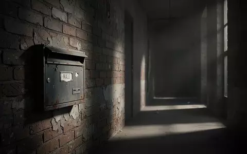 Ein dunkler Briefschlitz in einer gemauerten Wand in einem schattigen Flur. - Foto: über boerse-global.de