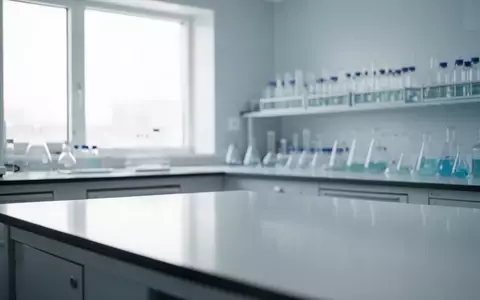 Ein modernes, helles Labor mit wissenschaftlichen Geräten und Glasbehältern in einer klinischen Umgebung. - Foto: über boerse-global.de