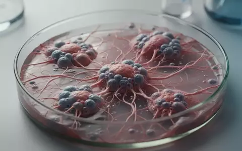 Mikroskopische Aufnahme von biologischem Gewebe in einer Petrischale zur Erforschung zellulärer Entzündungsprozesse. - Foto: über boerse-global.de