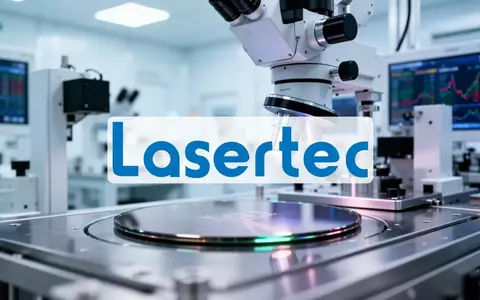 Abstrakte Darstellung einer modernen Halbleiterfertigung in einem Reinraum mit präziser optischer Technologie. - Foto: über boerse-global.de