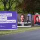 Der Wahlkampf ist überall in Berlin präsent. (Archivbild)   - Bild: Bernd von Jutrczenka/dpa