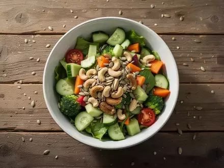 Symbolbild: Schüssel mit frischem Salat - Foto: über boerse-global.de
