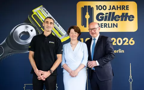 100 Jahre Klingenproduktion in Berlin: Gillette feiert ein Jahrhundert deutscher Fertigungsexzellenz - Foto: presseportal.de
