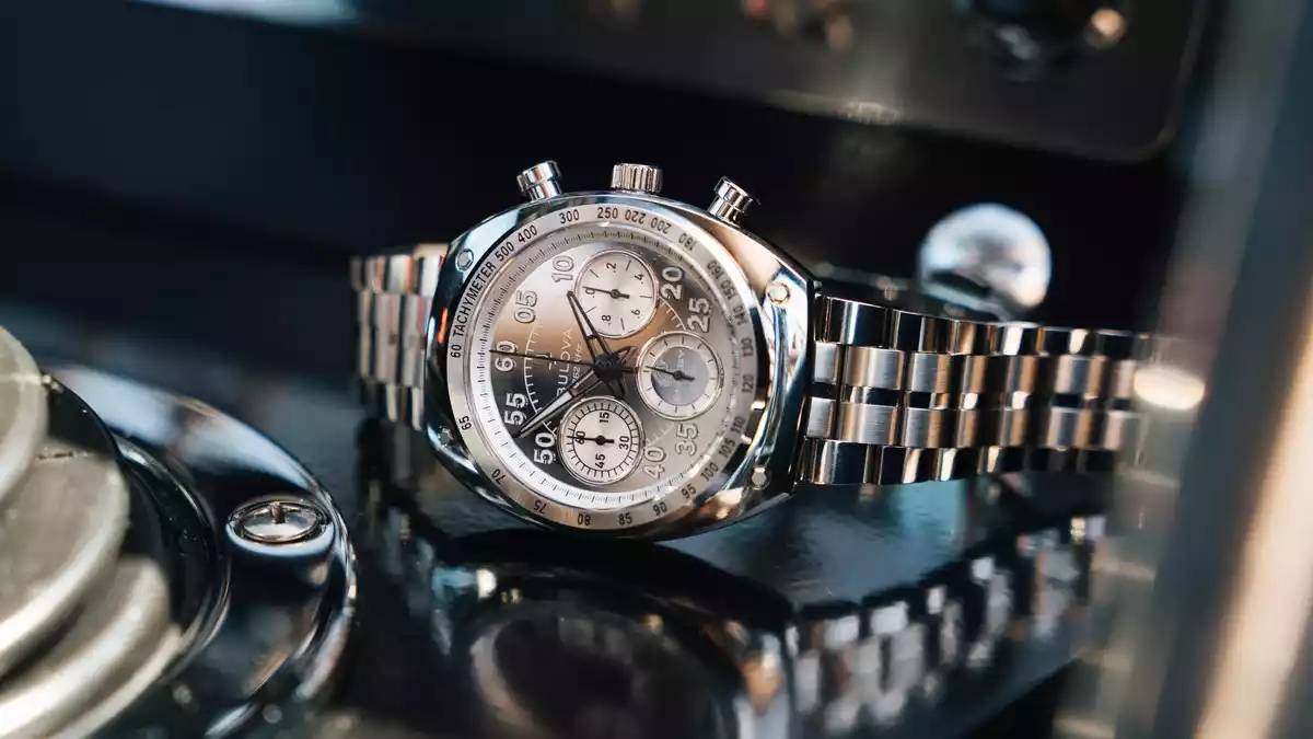 Limited Edition: Bulova Shelby Racer Chronograph / 50th Anniversary Aluminum Edition Daytona Coupe - Bild: presseportal.de