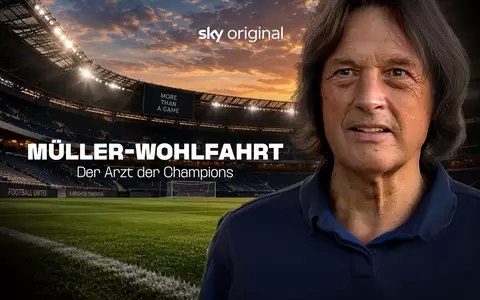 Sky Original Doku Müller-Wohlfahrt - Der Arzt der Champions ab 23. Oktober auf Sky und WOW - Foto: presseportal.de