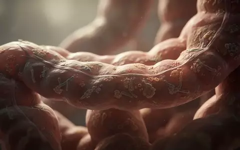 Mikroskopische Nahaufnahme einer organischen, biologischen Struktur, die die Beschaffenheit menschlichen Gewebes darstellt. - Foto: über boerse-global.de