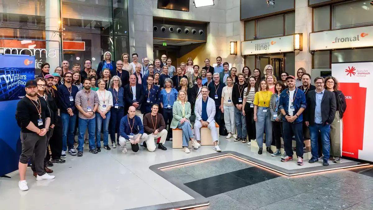 Writers in the Room: Viertes Treffen zwischen Autorinnen und Autoren des DDV und dem ZDF - Bild: presseportal.de