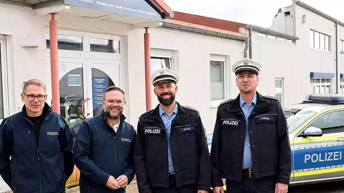 POL-HOM: Umzug des Polizeipostens Gersheim - Bild: presseportal.de