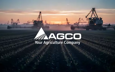 Abstrakte Darstellung einer agrarwirtschaftlichen Industrielandschaft bei Sonnenuntergang mit düsterer Marktstimmung. - Foto: über boerse-global.de