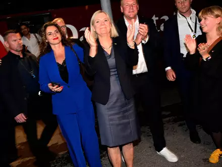 Die Sozialdemokratin Magdalena Andersson hat nach der Wahl in Schweden den Auftrag zur Regierungsbildung bekommen. (Archivbild) - Foto: Jonas Ekstroemer/TT News Agency/AP/dpa