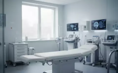 Ein minimalistisch gestalteter, moderner Behandlungsraum in einer Klinik mit ruhiger, professioneller Atmosphäre. - Foto: über boerse-global.de