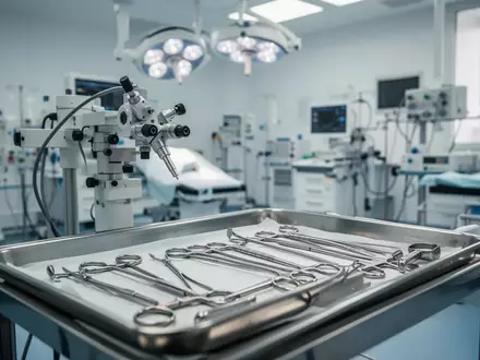 Moderne, sterile Operationsumgebung mit medizinischen Instrumenten in einem Krankenhaus. - Foto: über boerse-global.de