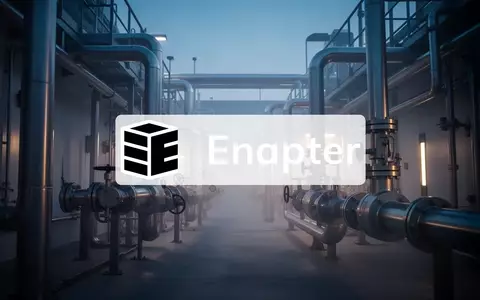 Abstrakte Darstellung einer modernen Wasserstoff-Industrieanlage in gedimmtem, professionellem Licht. - Foto: über boerse-global.de