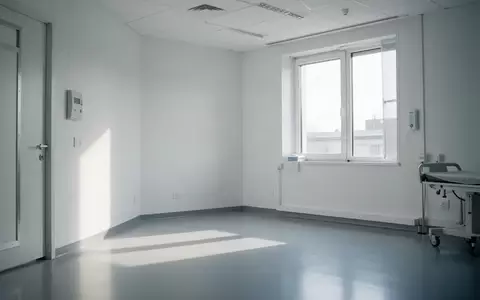 Ein heller, minimalistischer medizinischer Untersuchungsraum mit weichem Tageslicht und steriler Atmosphäre. - Foto: über boerse-global.de