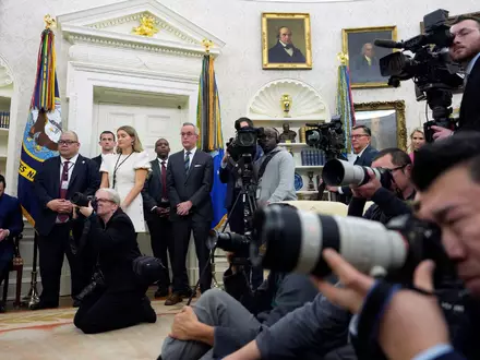 Trump verbietet CNN den Zugang zum Weißen Haus – es ist nicht das erste Verbot dieser Art. (Archivbild) - Foto: Ben Curtis/AP/dpa