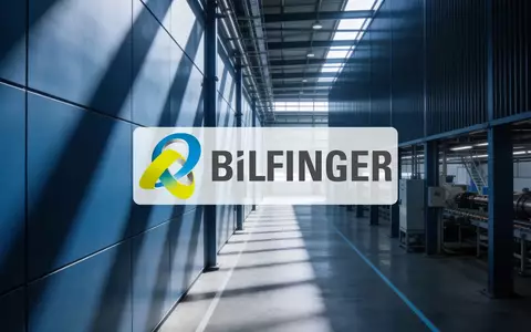 Abstrakte Darstellung moderner Industriearchitektur und Effizienz in einem professionellen, minimalistischen Umfeld. - Foto: über boerse-global.de